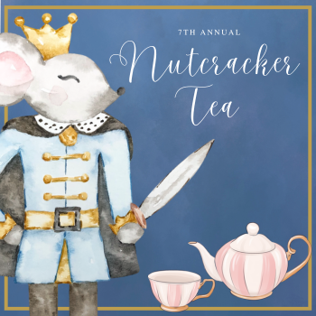 Nutcracker Tea Party Web Tile 350x350px