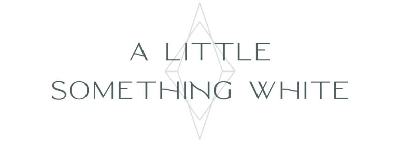 A Little Something White Logo